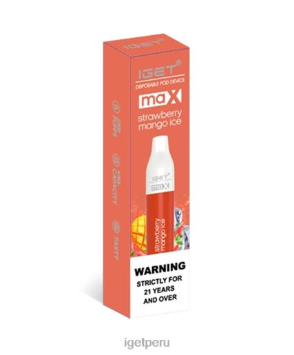 tengo máximo JNZBV91 hielo de mango fresa