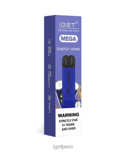 IGET mega JNZBV128 bebida energética