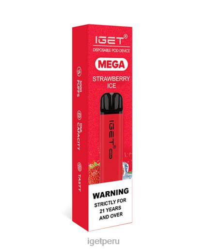 IGET mega JNZBV142 hielo de fresa