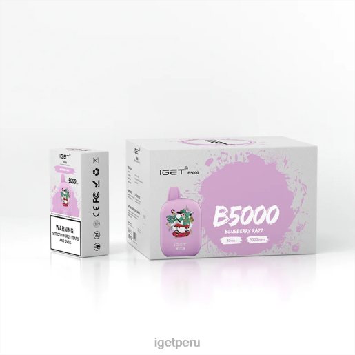 IGET b5000 JNZBV310 razz de arándanos