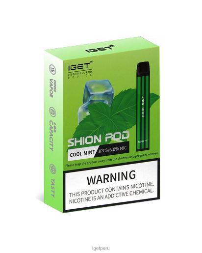 3 x IGET wholesale shion JNZBV11 menta fresca