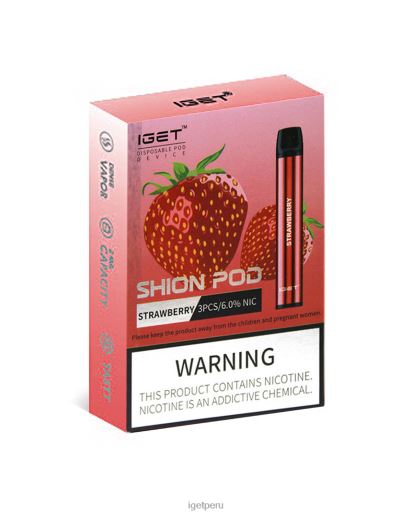 3 x IGET bar shop shion JNZBV27 fresa