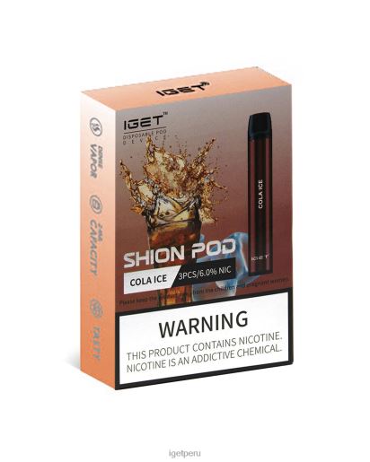 IGET vape sale shion JNZBV10 hielo de cola